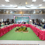 การประชุมผู้อำนวยการโรงเรียนในสังกัดครั้งที่ 4/2566 และการพบเพื่อนครูของ ผอ.สพม.กท 1