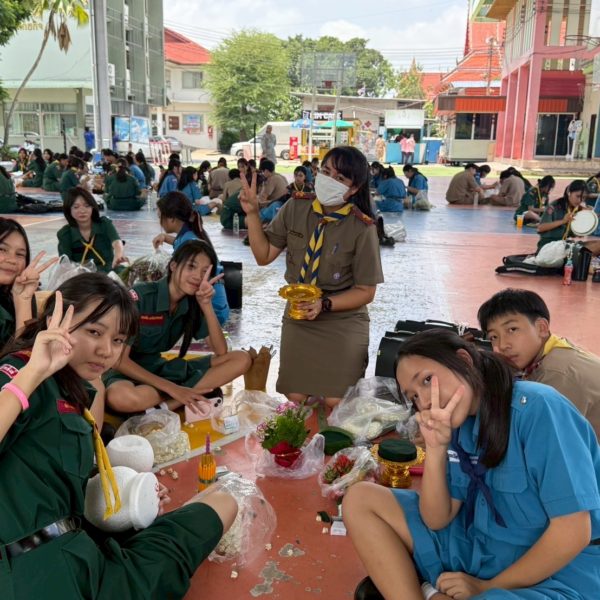 กิจกรรมประกวดพานไหว้ครู ประจำปีการศึกษา 2568